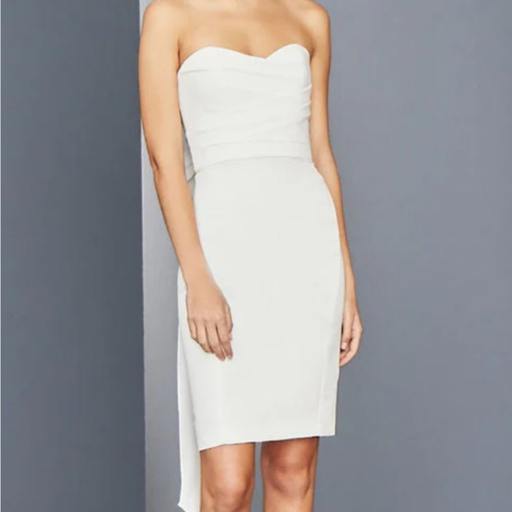 NWT Amsale little white dress - Style Faille